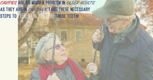 Cavities and aging graphic
