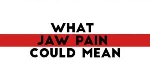 Jaw pain graphic